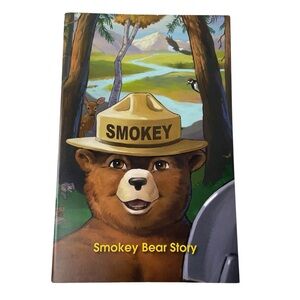 Smokey Bear Story Booklet English Spanish Forest Service Parks Pamhlet 5.5 x 8.5